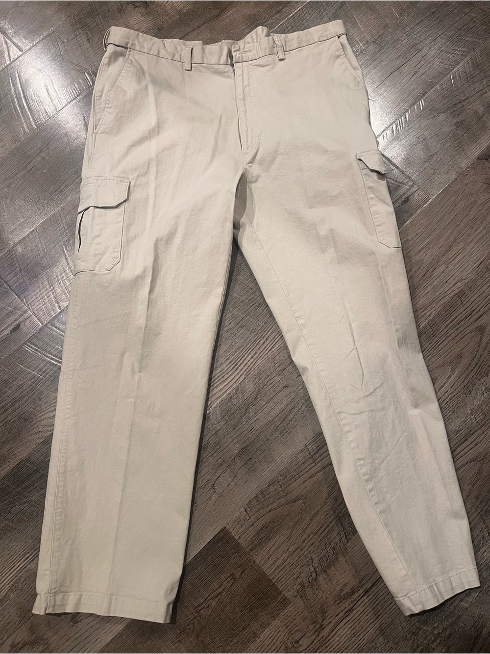 Classic Haggar Men's khaki Street Cargo Pants - Straight Leg 40x32